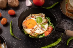 feta fried egg