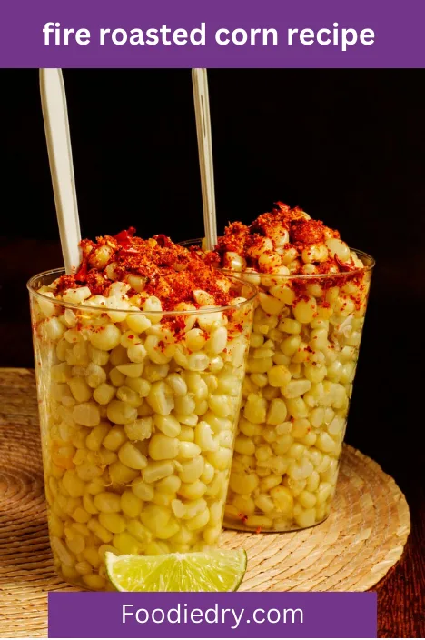 fire roasted corn recipe - foodiedry recipe fire roasted corn recipe
