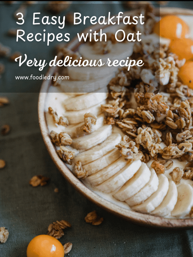 3 Easy Breakfast Recipes Made with Oats